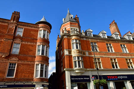 London; Hampstead; England - October 21 2021: the Belsize Park districtのeditorial素材