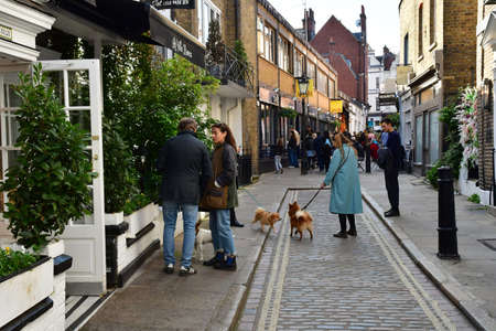 London; Hampstead; England - October 21 2021: the Belsize Park districtのeditorial素材