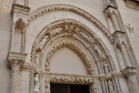 Sibenik,Croatia; - September 5 2021: the Saint James cathedralのeditorial素材