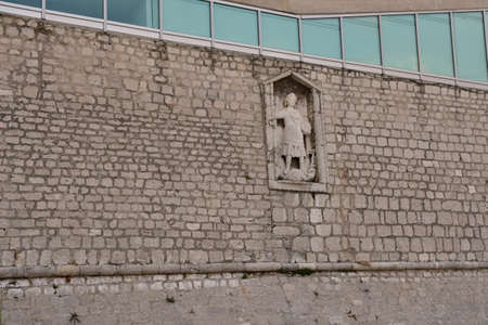 Sibenik,Croatia; - September 5 2021: the picturesque city centerのeditorial素材