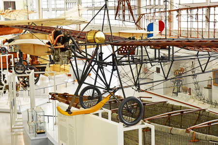 Le Bourget; France - July 31 2021: REP type D in the air and space museumのeditorial素材