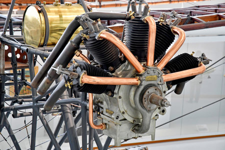 Le Bourget; France - July 31 2021: REP type D in the air and space museum