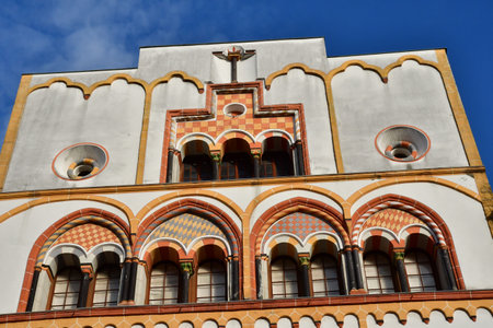 Sort; Germany- August 11 2021: the picturesque city in summerのeditorial素材