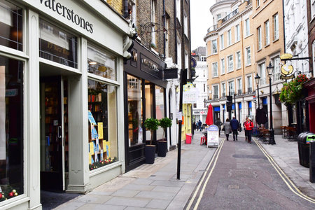 London; England - October 21 2021: the Covent Garden district