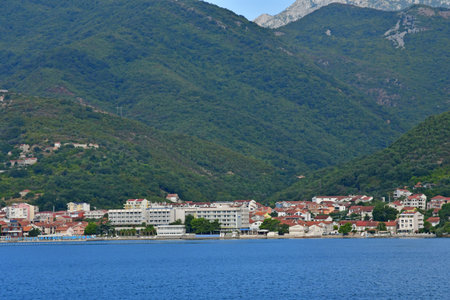 Kotor; Montenegro - September 13 2021: the Kotor bay