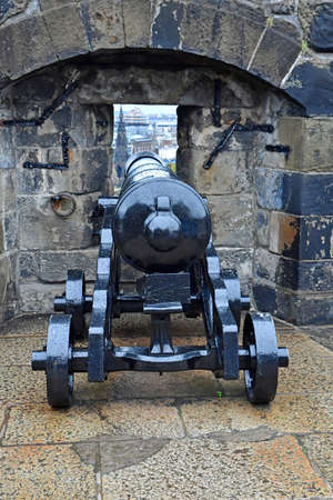 Edinburgh,Scotland - october 21 2021: the old picturesque castleのeditorial素材