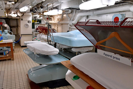 Edinburgh,Scotland - october 21 2021: the Britannia Queen boat built in 1953のeditorial素材