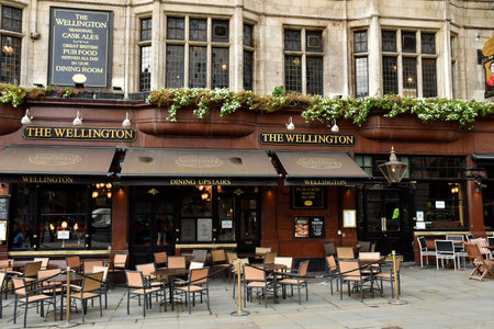 London; England - October 21 2021: the Covent Garden district
