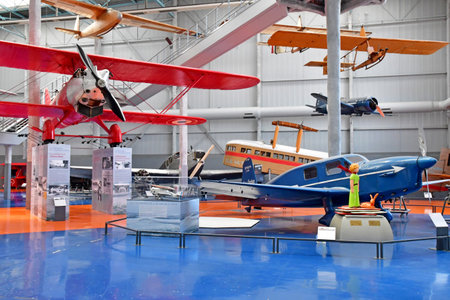 Le Bourget; France - July 31 2021: a Farman F 60 Goliath in the air and space museumのeditorial素材