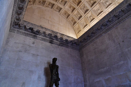 Split, Croatia - September 5 2021: the Diocletian palaceのeditorial素材