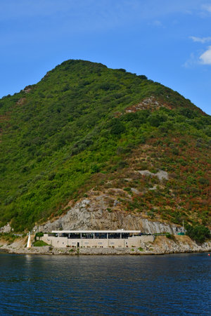 Kotor; Montenegro - september 13 2021: the Kotor bayのeditorial素材