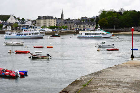 Benodet; France - May 16 2021: the seasideのeditorial素材