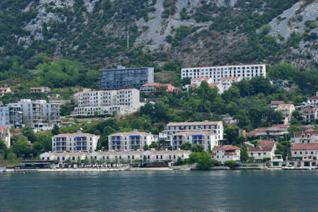 Kotor; Montenegro - september 13 2021: the Kotor bay