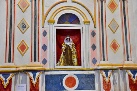 Fuerteventura, Canary Islands - March 15 2024: the Saint Mary church in Betancuriaのeditorial素材