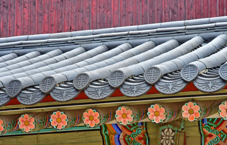 Seoul; Korea - August 4 2024: the Gyeongbokgung Palace in the northern Seoul