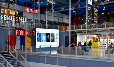 Paris; France - October 10 2024: the Georges Pompidou centerのeditorial素材