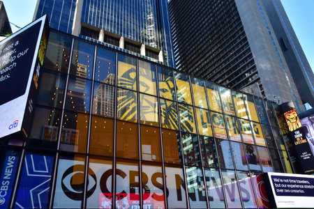 New York, USA - September 9 2023: theater in Broadway