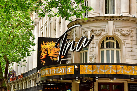 London; England - May 23 2024: the Aldwych theater in the Covent Garden district