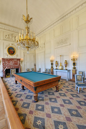Versailles; France - August 19 2023: the Music Room in the Grand Trianon