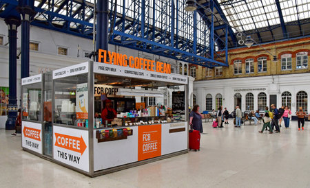 Brighton, England - June 04 2023: the train station