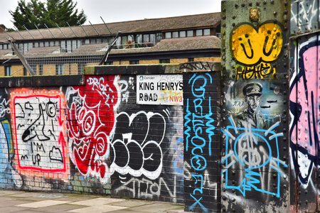 London, England - December 15 2023: The Regent's park district