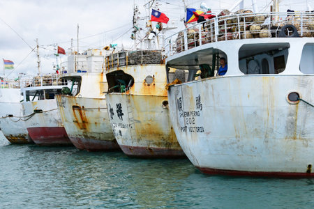 Port Louis, Republic of Mauritius - July 28 2014: the picturesque seaside city