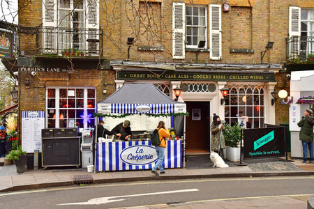 London, England - December 15 2023: Hampstead in the Camden borough
