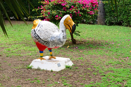 Port Louis, Republic of Mauritius - July 28 2014: the picturesque seaside city