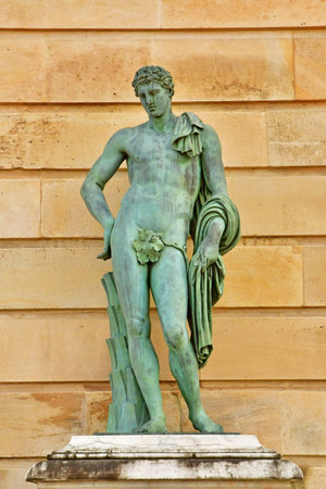Versailles; France - November 26 2024: the castle of Louis 14