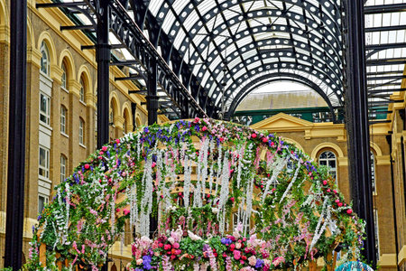 London; England - May 28 2023: The Hay's galleryのeditorial素材