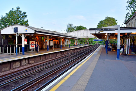 London; England - May 28 2023: the Kew Gardens station