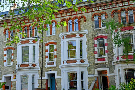 London; England - May 28 2023: The Hampstead districtのeditorial素材