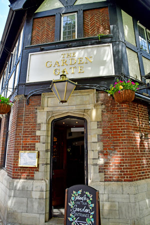 London; England - May 28 2023: pub in The Hampstead districtのeditorial素材