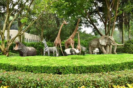 Chongqing; China - November 6 2024: the zooのeditorial素材