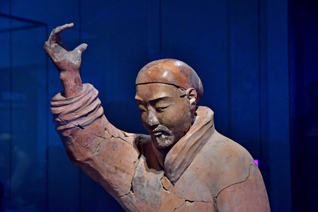 Xi an; China - November 6 2024: the Terracotta Armyのeditorial素材
