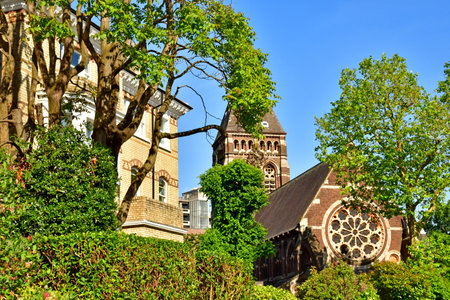 London; England - May 23 2024: the Hampstead districtのeditorial素材