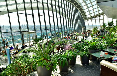 London; England - May 23 2024: the Walkie Talkie in the City of Londonのeditorial素材