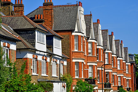 London; England - May 28 2023: The Hampstead districtのeditorial素材