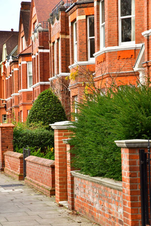 London, England - December 15 2023: the Belsize park districtのeditorial素材