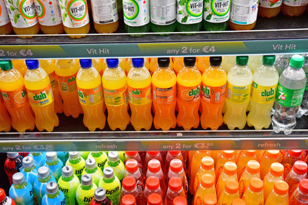 Drogheda; Ireland - September 15 2022: a service stationのeditorial素材