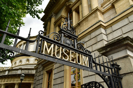 Dublin,Ireland - September 15 2022: the National Museum of Irelandのeditorial素材