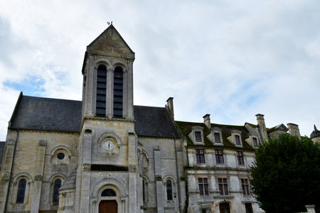 Ambleville; France - September 19 2023: the churchのeditorial素材