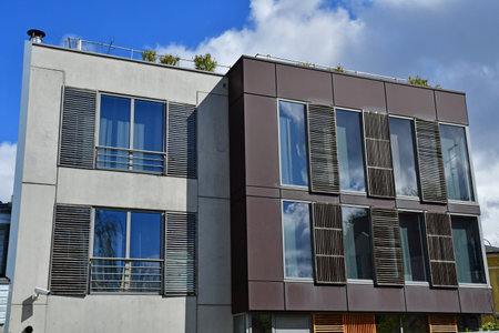 Germain en Laye; France - May 2 2023: the picturesque city centerのeditorial素材