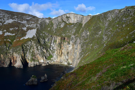 county of Donegal, Ireland - September 15 2022: the Slieve Leagueのeditorial素材