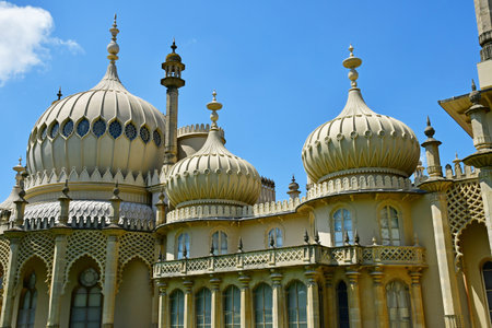 Brighton, England - June 04 2023: The Royal Pavillionのeditorial素材