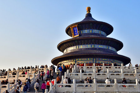Beijingi; China - November 6 2024: the Temple of Heavenのeditorial素材