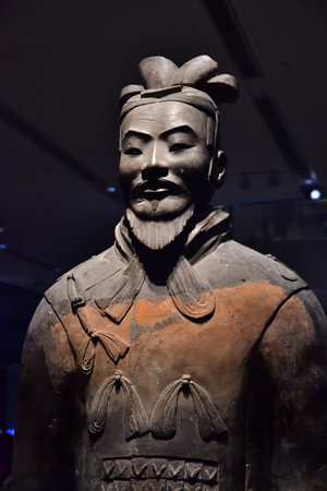 Xi an; China - November 6 2024: the Terracotta Armyのeditorial素材