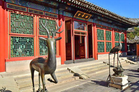 Beijingi; China - November 6 2024: the Summer Palaceのeditorial素材