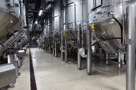 Favaios, Portugal - March 26 2022: the Adega cooperativa Favaiosのeditorial素材