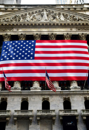 New York, USA - September 9 2023: the New York Stock Exchangeのeditorial素材